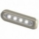 TACO 4-LED Deck Light - Flat Mount - White Housing