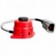 Fireboy-Xintex Propane & Gasoline Sensor w/Cable - Red Plastic Housing