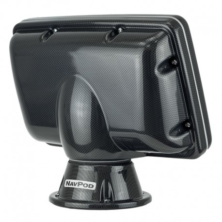 NavPod PP4406 PowerPod Pre-Cut f/Simrad NSS7 evo2 or B&G Zeus2 7 - Carbon Black