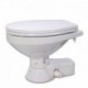 Jabsco Quiet Flush Raw Water Toilet - Compact Bowl - 24V