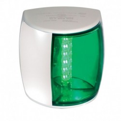 Hella Marine NaviLED PRO Starboard Navigation Lamp - 2nm - Green Lens/White Housing