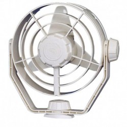 Hella Marine 2-Speed Turbo Fan - 12V - White