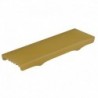 C.E.Smith Flex Keel Pad - Full Cap Style - 12" x 3" - Gold