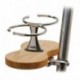 Edson Clamp-On Drink Holder - Double - Teak