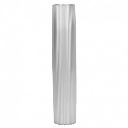 TACO Aluminum Ribbed Table Pedestal - 2-3/8" O.D. - 26" Length