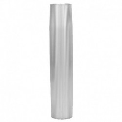 TACO Aluminum Ribbed Table Pedestal - 2-3/8" O.D. - 27-1/2" Length