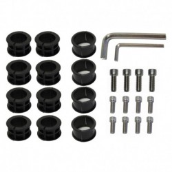 SurfStow SUPRAX Parts Kit - 12-Bolts, 3 Sizes of Inserts, 2-Allen Wrenches