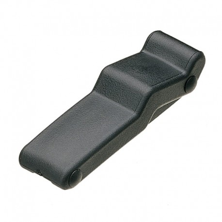 Southco Concealed Soft Draw Latch w/Keeper - Black Rubber