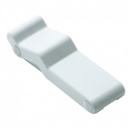 Southco Concealed Soft Draw Latch w/Keeper - White Rubber