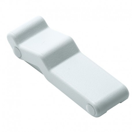 Southco Concealed Soft Draw Latch w/Keeper - White Rubber