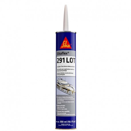 Sika Sikaflex 291 LOT Slow Cure Adhesive & Sealant 10.3oz(300ml) Cartridge - Black