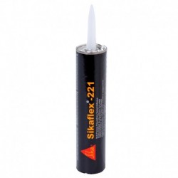 Sika Sikaflex 221 Multi-Purpose Polyurethane Sealant/Adhesive - 10.3oz (300ml) Cartridge - White