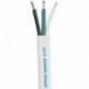 Ancor White Triplex Cable - 14/3 AWG - 500'
