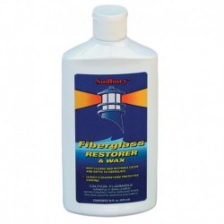 Sudbury One Step Fiberglass Restorer & Wax - 16oz Liquid