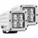 RIGID Industries D-Series PRO Hybrid-Spot LED - Pair - White