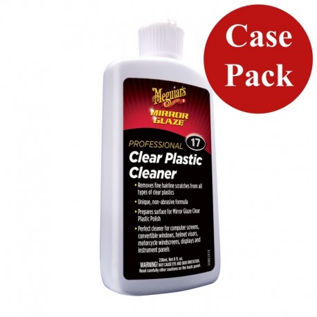 Meguiar' s M17 Mirror Glaze Clear Plastic Cleaner - *Case of 6*