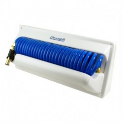 HoseCoil Horizontal Mount Enclosure w/Additional 5' Feeder Hose