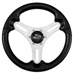 Schmitt 13" Torcello Lite - Polyurethane Wheel - 3/4" Tapered Shaft - Silver/Black