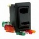 Cole Hersee Lighted Rocker Switch SPDT On-Off-On 4 Blade