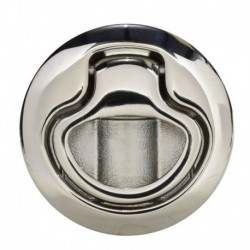Southco Flush Pull Latch Pull to Open - Non-Locking - Polished Stainless Steel
