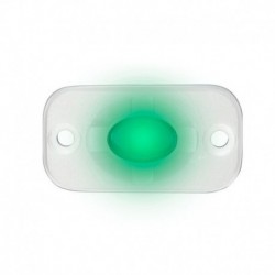 HEISE Marine Auxiliary Accent Lighting Pod - 1.5" x 3" - White/Green