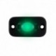 HEISE Auxiliary Accent Lighting Pod - 1.5" x 3" - Black/Green