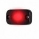 HEISE Auxiliary Accent Lighting Pod - 1.5" x 3" - Black/Red