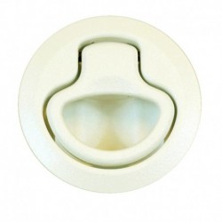 Southco Flush Plastic Pull Latch - Pull To Open - Non Locking - Beige