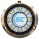 Shadow-Caster Blue/White Color Changing Underwater Light - 16 LEDs - Bronze