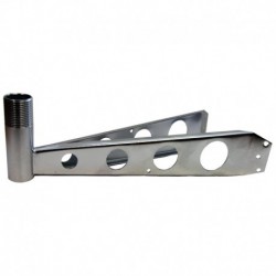 Glomex Mast Mount Bracket 1" - 14 Thread