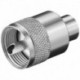 Glomex PL-259 Male Connector f/RG58 C/U Coax Cable