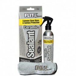 Flitz Ceramic Sealant Spray Bottle w/Microfiber Polishing Cloth - 236ml/8oz