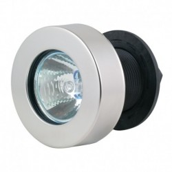 Marinco Flush Mount Docking Lights - Flat Lens w/Stainless Steel Frame