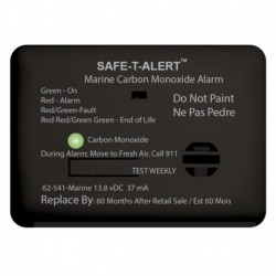 Safe-T-Alert 62 Series Carbon Monoxide Alarm w/Relay - 12V - 62-541-R-Marine - Surface Mount - Black