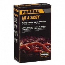 Frabill Fat & Sassy Pre-Mixed Worm Bedding - 2.5lbs