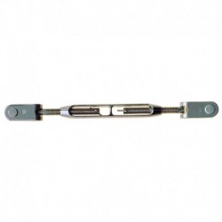 C. Sherman Johnson T-Style Jaw/Jaw Open Body Turnbuckle - 1/4-28 Thread Size