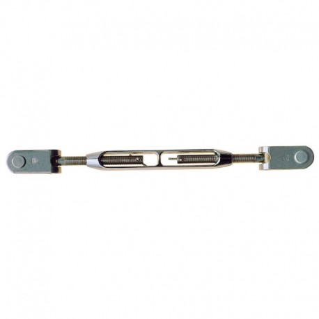 C. Sherman Johnson T-Style Jaw/Jaw Open Body Turnbuckle - 1/4-28 Thread Size