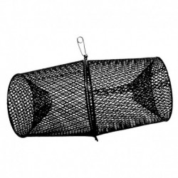 Frabill Torpedo Trap - Black Crayfish Trap - 10" x 9.75" x 9"