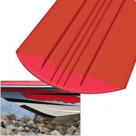 Megaware KeelGuard - 4' - Red