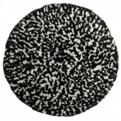Presta Wool Compounding Pad - Black & White Heavy Cut