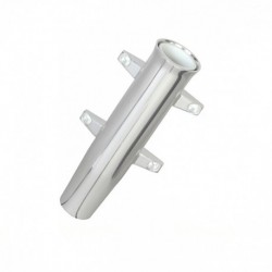 Lee' s Aluminum Side Mount Rod Holder - Tulip Style - Silver Anodize