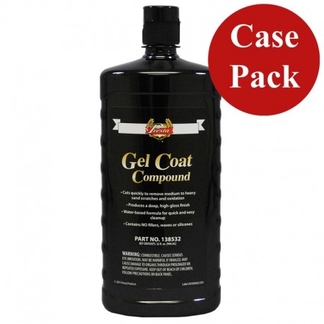 Presta Gel Coat Compound - 32oz - *Case of 12*