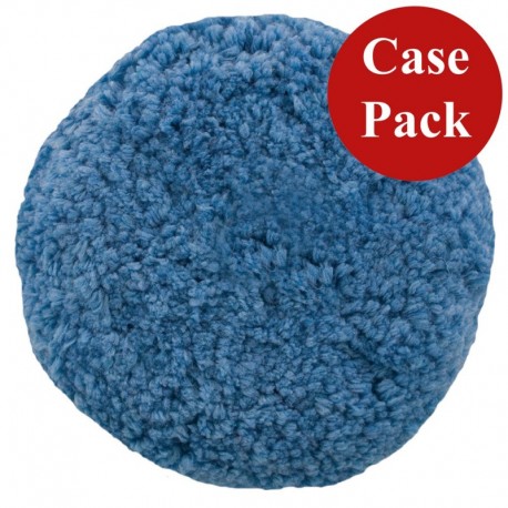 Presta Rotary Blended Wool Buffing Pad - Blue Soft Polish - *Case of 12*