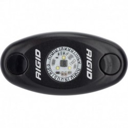 RIGID Industries A-Series Black Low Power LED Light - Single - Warm White