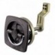 Perko Flush Latch - Non-Locking - 2.5" x 2.5" w/Offset Cam Bar & Flexible Polymer Strike