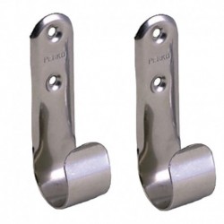 Perko Stainless Steel Boat Hook Holders - Pair