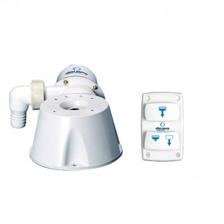 Albin Pump Marine Silent Electric Toilet Kit - 12V