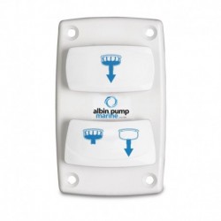 Albin Pump Marine Control Silent Electric Toilet Rocker Switch