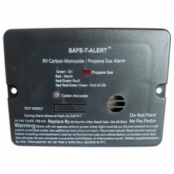 Safe-T-Alert Combo Carbon Monoxide Propane Alarm - Surface Mount - Mini - Black