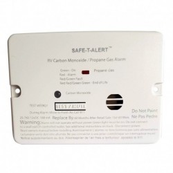 Safe-T-Alert Combo Carbon Monoxide Propane Alarm - Surface Mount - Mini - White